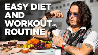 Johnny Depp reveals workout and diet routine I Celebrity workout