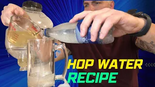 Hop Water Recipe - Making Hop Water