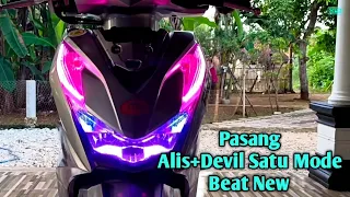 Pasang Alis+Devil Satu mode Beat New