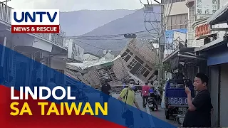 Taiwan, niyanig ng magkasunod at malakas na lindol