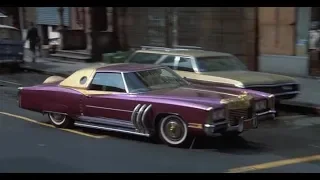 '71 Eldorado ghetto sled in car chase