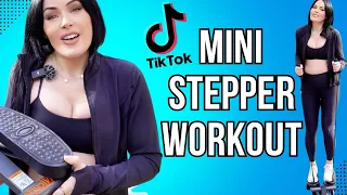 VIRAL Mini Stepper Workout for Weight Loss Beginners Friendly !! Get FIT Fast!!