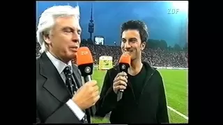 TARKAN: Bu Gece @ Football match Germany-Turkey, for German TV Channel ZDF, 1999