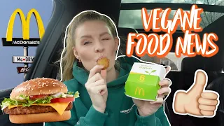 ENDLICH MC DONALDS!  🍔 Vegane Food NEWS im LIVE TEST! 😋 Mc Plat, Plant Nuggets 😍 Lecker, oder nicht?