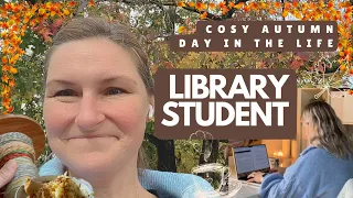 COSY AUTUMN VLOG: Study, books, yarn, and hygge