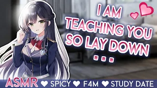 [✨SPICY✨] The Student Council President Teaches You...🤍[RP ASMR] [F4M] [Strangers to Lovers]