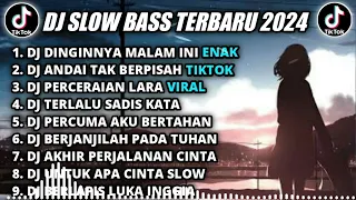 DJ SLOW BASS TERBARU 2024 || DJ KAMU DIMANA (IPANK) REMIX TIKTOK VIRAL FULL BASS TERBARU 2024