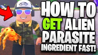 How to get ALIEN PARASITE INGREDIENT FAST  Alien Update Wacky Wizards Roblox