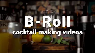 Cinematic Cocktail B-Roll Video