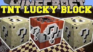 Minecraft: TNT LUCKY BLOCK MOD (TOO MUCH TNT!) Mod Showcase