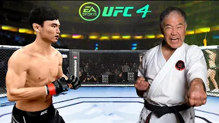 UFC4 | Dooho Choi vs. Old Master Aikido (EA Sports UFC 4) mma wwe