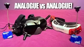 DJI Analogue vs Fatshark Analogue