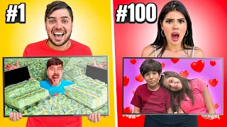 100 TELEVISORES MISTERIOSOS SOLO 1 para DESCUBRIR el SECRETO de LOS NIÑOS !!