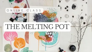 Explore mixed media mark-making | Class with Laura Horn