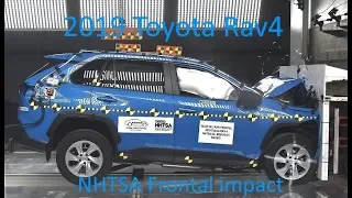 2019-2024 Toyota RAV4 / Venza NHTSA Full-Overlap Frontal Crash Test