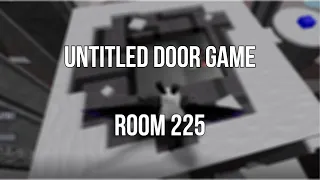 Roblox Untitled Door Game - Room 225