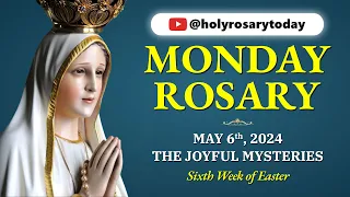 MONDAY HOLY ROSARY 💙 MAY 6 2024 💙 THE JOYFUL MYSTERIES OF THE ROSARY [VIRTUAL] #holyrosarytoday