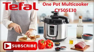 Tefal One Pot Multicooker | CY505E30 | All-in-One Electric Pressure Cooker | #JustUnboxing #NoReview