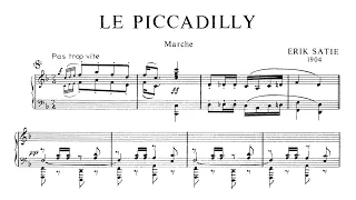 Erik Satie ~1904~ Le Piccadilly