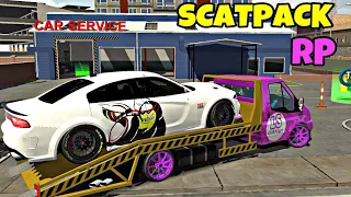 Taking my SCATPACK to los santos customs in car parking multiplayer| RP 😂🔥