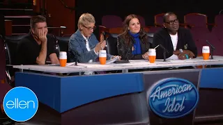 Ellen’s First Day As a Judge on American Idol (Season 7)