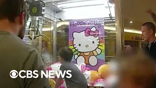 Officers rescue 3-year-old boy who got stuck in claw machine