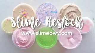 SLIME RESTOCK: LABOR DAY SALE! CLEAR, THICK, & MORE! Sept 2