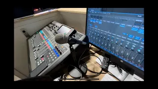 Using Logic x to Livestream X32 Behringer Live Sound DAW Live Processing