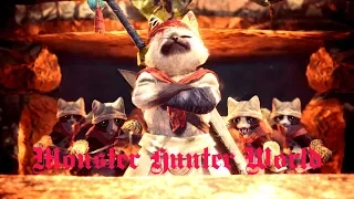 Monster Hunter World - коты лучшие поварята