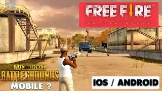 FREE FIRE : BATTLE ROYALE GAMEPLAY - iOS / ANDROID