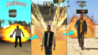 Which GTA Have Best Sticky Bomb ( GTA SA Vs GTA 4 Vs GTA 5 )?