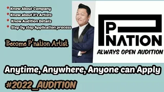 How to Apply in 2022 P'nation Global Online Audition | Hindi Subtitles | Kpop Audition