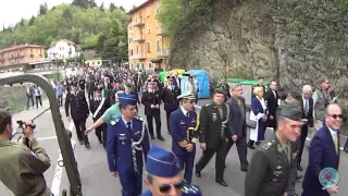 25 de Abril de 2015, Festa da Liberdade em Montese - Itália, Homenagem a FEB