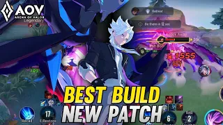 AOV : NAKROTH DIMENSION BREAKER GAMEPLAY | BEST BUILD NEW PATCH - ARENA OF VALOR