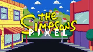 The Simspons PIXEL ART [VERSION 2012] (effet : Faris) OF IVAN DIXOL