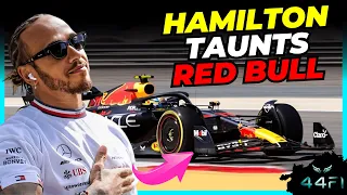 Lewis Hamilton recalls the past to provoke Red Bull - 44F1