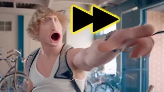 No Handlebars but every time Logan Paul says "no" the video gets faster