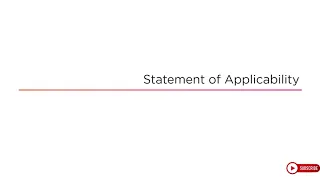 04. Risk Assessment -Statement of Applicability