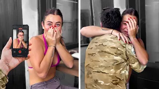 Most Heartbreaking Soldiers Coming Home Compilation !