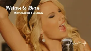 picture to burn (homophobic's version) - taylor swift [tradução/legendado]