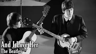 The Beatles - And I Love Her // Subtitulada en Español & Lyrics