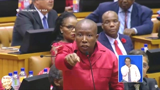 Julius Malema And EFF Disrupt SONA 2017