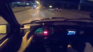 Acelerando Chevette Turbo ESCAPE DIRETO na Madrugada