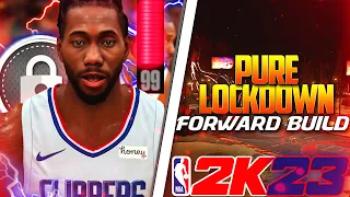 *OVERPOWERED* 6'8 BEST 3 & D PURE LOCKDOWN SF BUILD W/ 84 THREE & 95 STEAL + 93 BLOCK | NBA 2K23