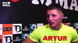 Post-Fight Interview: Artur Szczepaniak nach umstrittenen Unentschieden