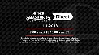 Smash Bros Ultimate & NEW DLC Reactions Smash Bros Nintendo Direct | 11 1 2018