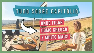 ONDE FICAR EM CAPITÓLIO e como chegar | Guia COMPLETO de CAPITÓLIO com as MELHORES DICAS