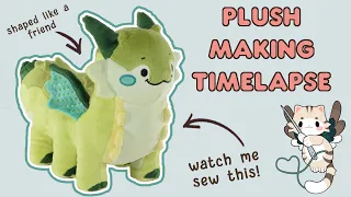 Making A Plush of Matcha, a Friend-Shaped OC