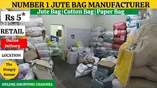 Buy : Rs 5* : Jute Bag,Paper & Cotton Bag wit Printing in Bangalore "GREATER INDIA PAPER & PLASTIC"