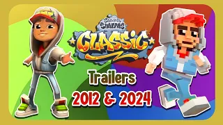Subway Surfers Classic Trailers (2012 & 2024)